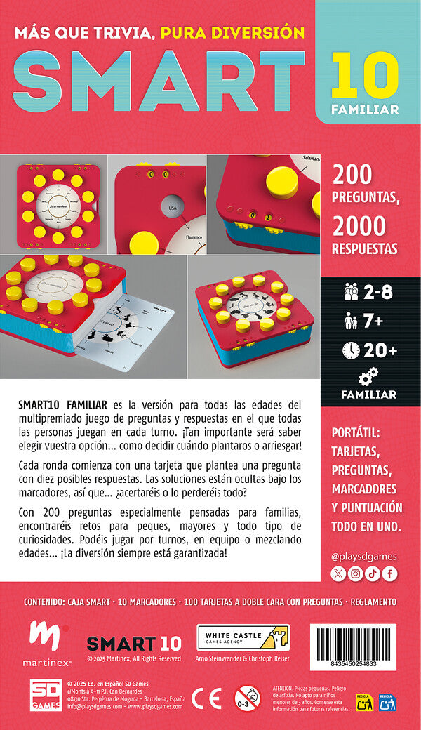 SMART 10: Familiar